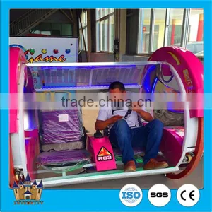 Funfair Rides Indoor / Outdoor Playground Amusement Equipment Happy Racing Car for Sale thumbnail-4