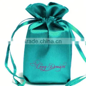 Satin Drawstring Pouch for Promotion thumbnail-2