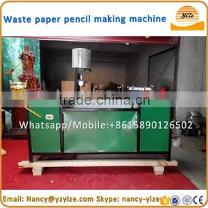 Recycled Paper Pencil Rolling Manufacturing Machine for Pencil Factory thumbnail-1