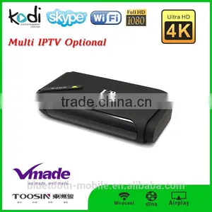 V8 Plus Internet Dual Core Smart TV Box Amlogic S812 Quad Core Android TV Box 4..4. 2 OS thumbnail-5