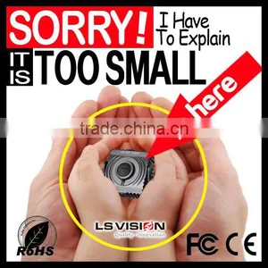 LS VISION Mini sd Pinhole Day Night CCTV Camera thumbnail-1