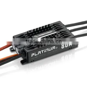 Hobbywing RC Aircraft System Platinum 60A V4 Brushless ESC Higher Driving Efficiency Longer Flight Time Lower ESC Temperature thumbnail-1