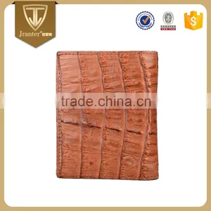 2016 New Fashion Custom Crocodile Skin Men's Bifold Wallet Genuine Leather Wallet Men thumbnail-3