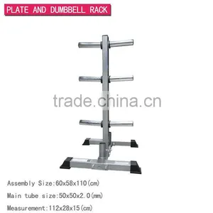 GYM CHROMED DUMBBELL RACK thumbnail-1