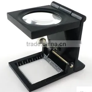 New Frame Cloth Watching Stand Magnifying Glass Metal Loupe Magnifiers thumbnail-1
