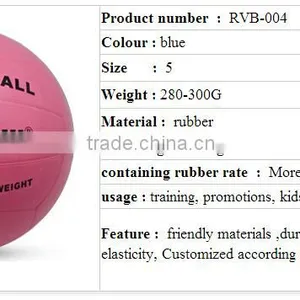 China Goods Wholesale Vulcanization Rubber Volleyball thumbnail-4