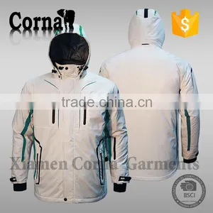 Breathable 100% Polyester Warm Keeping Custom Double Zipper Jacket With Low Price thumbnail-1