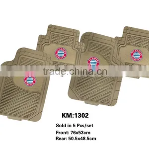 PVC Environmental Material Factory Outlet Car Mat With Carpet thumbnail-4