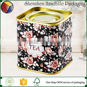 Elegant in Style Candy Tin Box Gift Box Packaging Box thumbnail-1