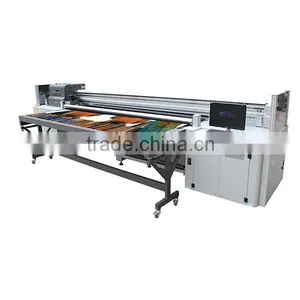 2016 Hot Selling WER FR3210UV Large Format uv Led Flatbed Printer for Glass Printing thumbnail-2
