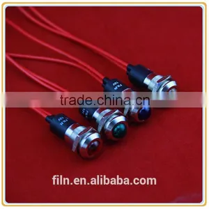 12mm Panel Mounting Hole Battery Led Lights With Wire Leading thumbnail-1