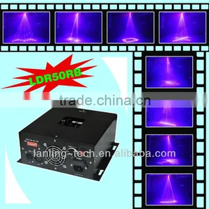 5W Rose Single Tunnel Fat Beam DJ Laser Light thumbnail-1