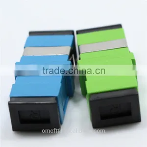 Flangeless SC SX Fiber Optic Adapter thumbnail-2