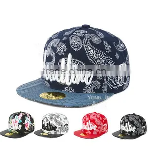 Fashion Snapback Hat Adjustable Cap Top Quality 3d Embroideried Cap And Hats thumbnail-1