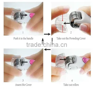 China Bio Stainless Steel Microneedle Derma Roller With 540 Needles thumbnail-6