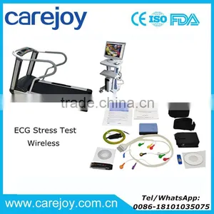 Wireless ECG Stress Test System WiFi With ST Software Kit+Trolley+ Treadmill thumbnail-1