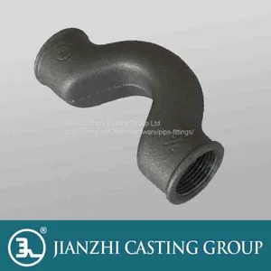 Hot Galvanized and Black Malleable Cast Iron Pipe Fitting Crossovers thumbnail-2