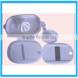 Multifunctional Manual Blender Good Quality Lemon Squeezer Plastic Vegetable&Fruit Grater thumbnail-1