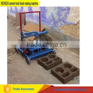 NEWEEK Factory Price Electric Small Cement Brick Block Making Machine thumbnail-1