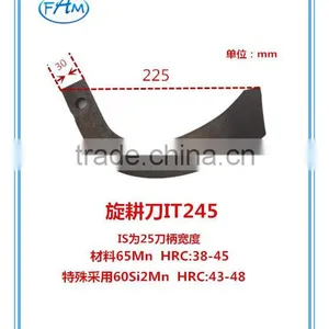 Rotary Tiller Blade Parts for Soil Cultivation thumbnail-1