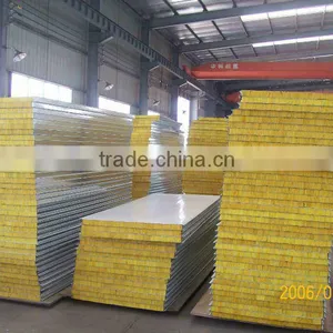 Mushroom House Fire Proof Glass Wool Sandwich Panel thumbnail-1