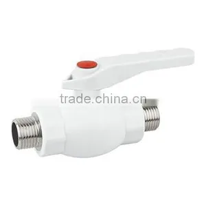 Ppr Fitting,male Thread Brass Ball Valve thumbnail-2