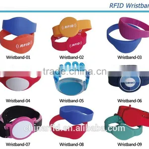 Festival E-payment RFID Custom Bracelets, 2016 Promotional Custom RFID Bracelet thumbnail-3