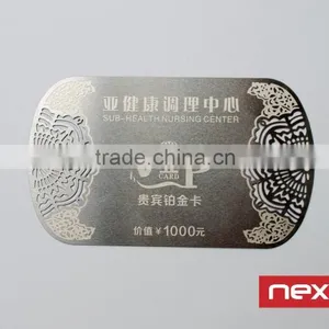 Matt Colorful Silk Screen Printing Metal Card thumbnail-5