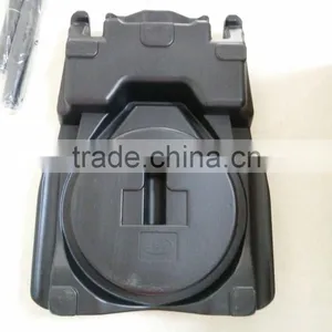 Custom Blow Molding Plastic PE Basketball Stand Adjustable System thumbnail-2