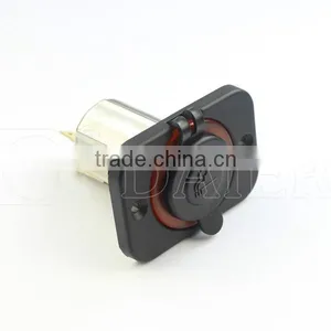 Tent One Hole Mounted USB Female Car Cigarette Lighter Socket thumbnail-3