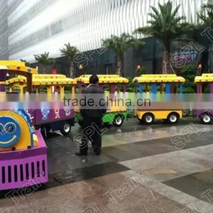 CE Approval Amusement Park, Trackless Fun Train, Christmas, Shopping Mall, Indoor Outdoor Use Mini Electric Train, thumbnail-2