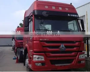 Beautiful Color Sinotruk 380hp 6x4 Howo Towing Vehicle/ Tractor Truck thumbnail-1