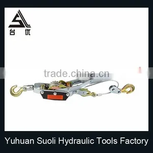 Manufacturing 4T Portable Cargo Puller With Double Gear Triple Hook thumbnail-1