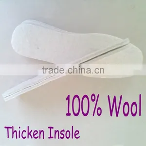Thicken Soft Natural Wool Felt Insole From Manufacturer thumbnail-1