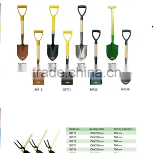 S6718 Mini Shovel With Fiberglass Handle thumbnail-6