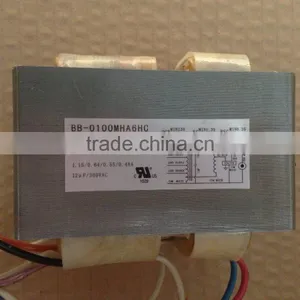 UL Listed Aluminum Wire Coil 120V 208V 240V 277V 347V 60hz Multi Tap Mode MH HX-HPF Metal Halide HID Magnetic Ballast Kits thumbnail-4