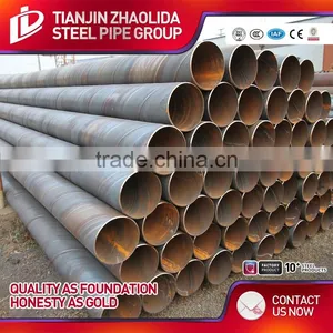 Manufacturer Supply Ssaw Sprial Structure Welded Steel Pipe in China thumbnail-2
