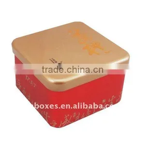 Square Small Promotional Tin Can thumbnail-1
