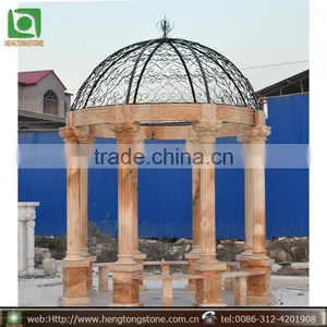 White Marble Cheap Pavilion thumbnail-1