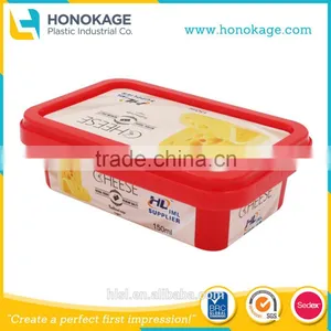 Small Airtight Butter Container With Foil, Square Plastic Containers With Lid thumbnail-1
