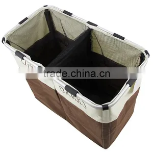 2017 Cheap Promotion Foldable Factory Canvas Laundry Basket thumbnail-5