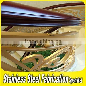 Interior Decorative Aluminum Factory Quality Prefabricated Spiral Stairs thumbnail-3