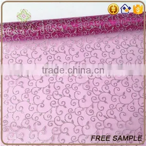 Flower Packing of Organza Roll thumbnail-1