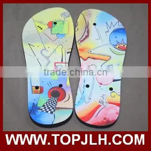 New Hot Products for 2017 Personalized Printing Wedding Flip Flops Eva thumbnail-4