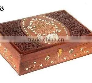 Wooden Chest Box, Custom Wood Boxes, Antique Wood Box, Wood Craft Boxes, Wooden Box, Hand Made Wooden Boxes, Wooden Jewelry Box thumbnail-1