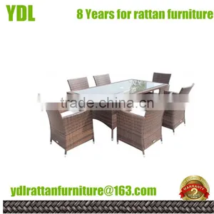Youdeli Outdoor Rattan KD Dining Set Furniture thumbnail-1