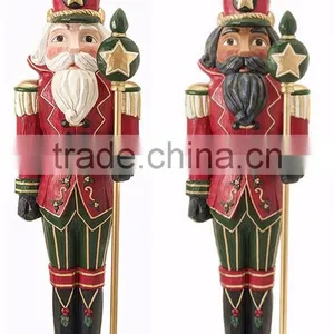 Custom Life Size Fiberglass Christmas Nutcracker Sculpture thumbnail-2