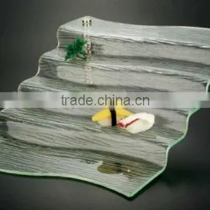 Retangle Acrylic Display Sushi Plates and Dishes thumbnail-1