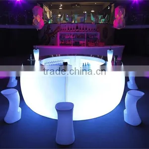 Led Light Bar Furniture, Illuminated Led Bar Counter for Wedding/rechargeable Led Shop-counter-design thumbnail-1