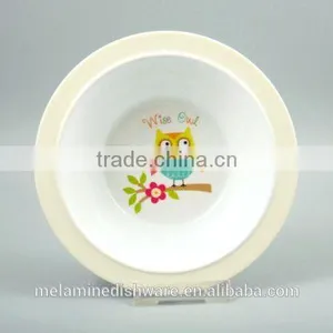 LFGB, SGS Certification Safety Melamine Children Bowl / Round 100% Melamine Kids Dinnerware thumbnail-1